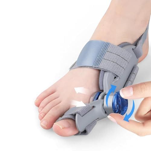 Correcteur d'hallux valgus porté au pied