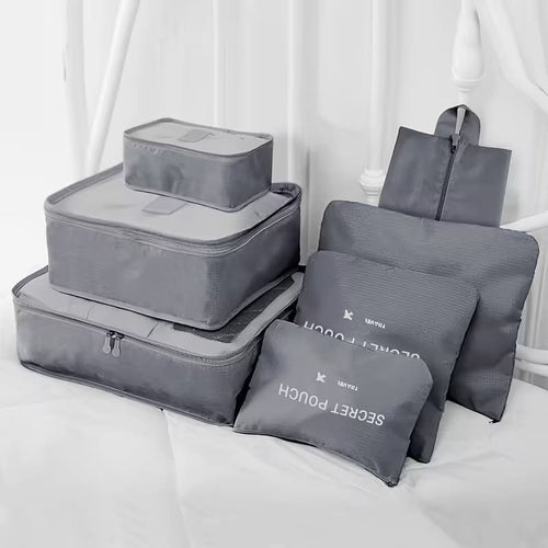 Ensemble de sacs de rangement pour vêtements de voyage 7 pièces