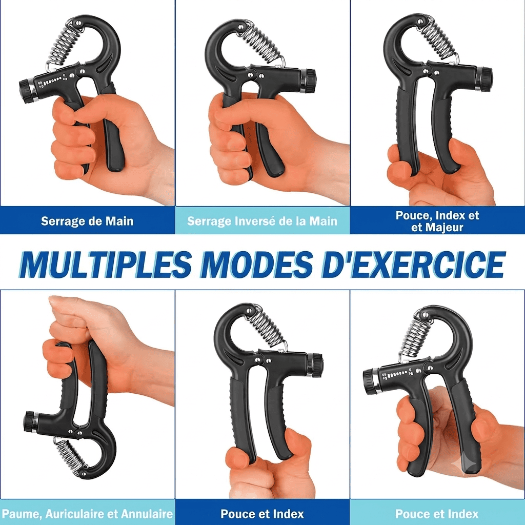 Exerciceur de doigts utilisé pour l'entraînement musculaire