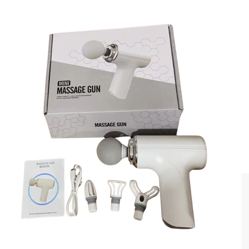Pistolet de massage avec embouts interchangeables