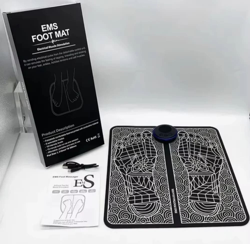 Masseur électrique EMS pour pieds et jambes