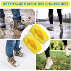 Sac de lavage utilisé pour nettoyer des sneakers