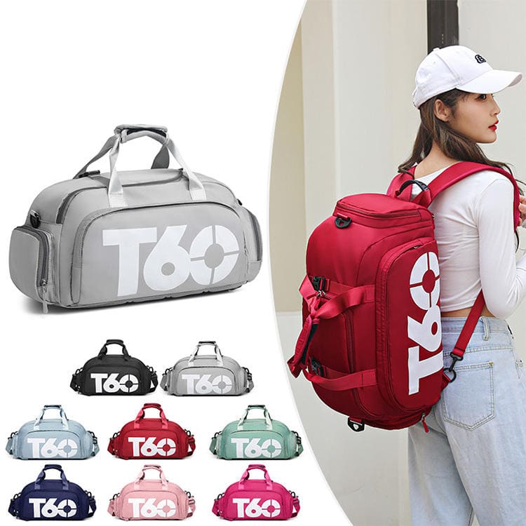 Sac de sport T60 avec compartiments de rangement